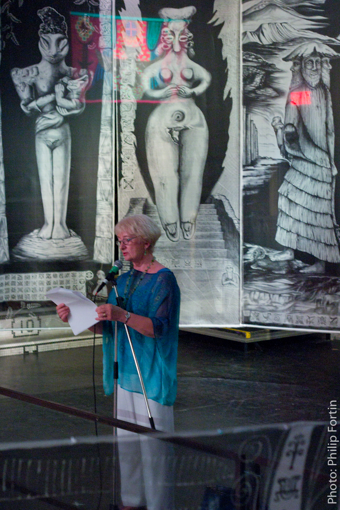 Silk Paintings on Organza exhibited in 2014: Quest for the Mystery