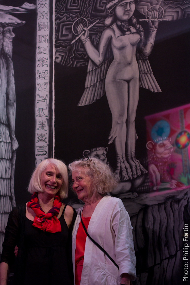 Silk Paintings on Organza exhibited in 2014: Quest for the Mystery