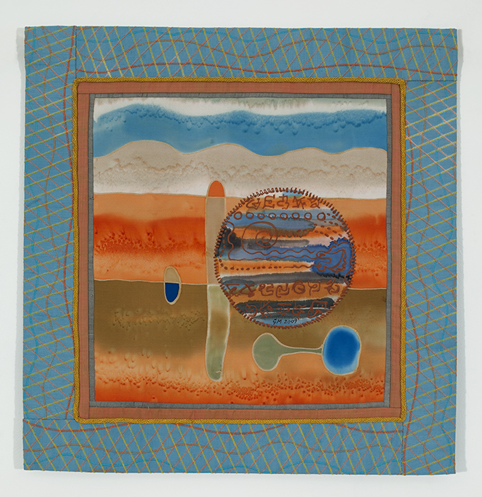 Silk Painting Tapestry by Graziella Malagoni