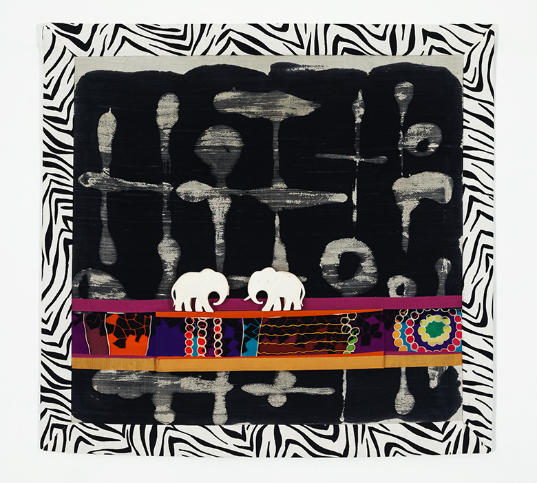 Silk Painting Tapestry by Graziella Malagoni