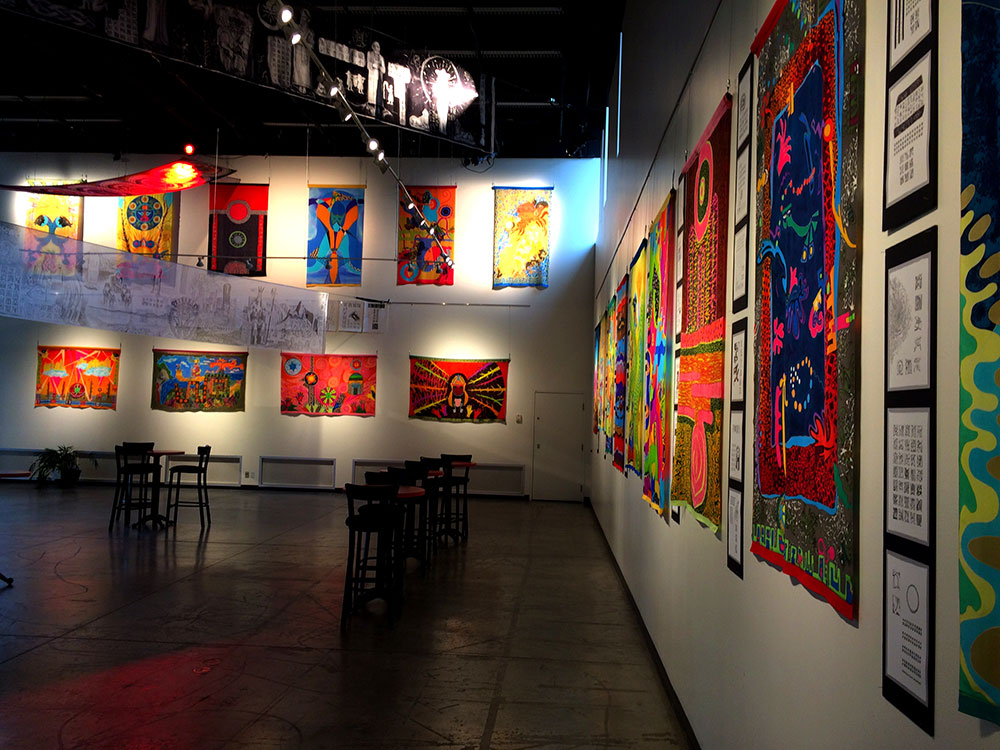 Silk Paintings by Graziella Malagoni